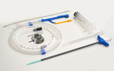 Система для венозно-артериального доступа c портом эллипсовидным PORT TI (титановым) с катетером 8 F и набором для установки купить оптом в Владивостоке