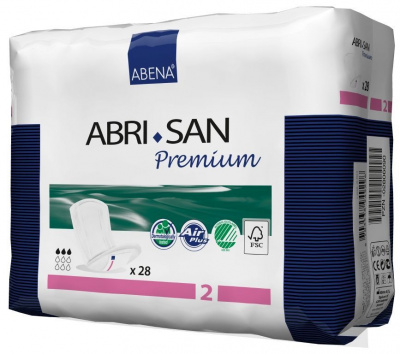 Урологические прокладки Abri-San Premium 2, 350 мл купить оптом в Владивостоке
