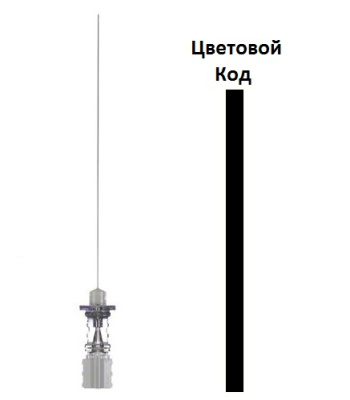 Игла спинномозговая Пенкан со стилетом 22G - 88 мм купить оптом в Владивостоке