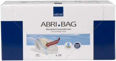 Abri-Bag Гигиенические впитывающие пакеты для туалета 51,5x39 см купить оптом в Владивостоке