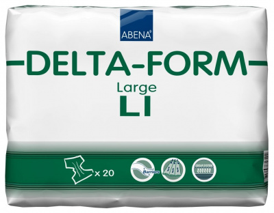 Delta-Form Подгузники для взрослых L1 купить оптом в Владивостоке
